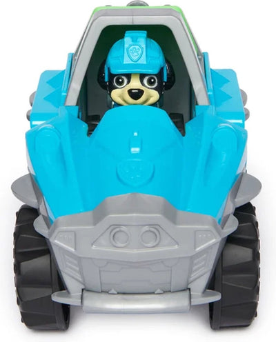 PAW Patrol Rex Voertuig en Speelfiguur - 15 cm