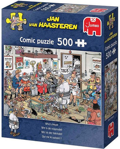 Jan van Haasteren Puzzel 500 Stukjes - Wie is Aan De Beurt?