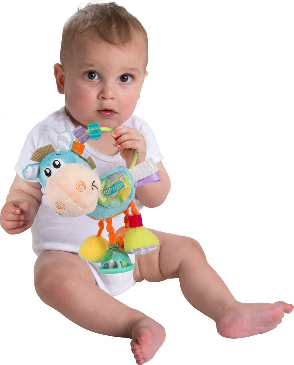 Playgro Clip Clop Activiteitenrammelaar - Blauw