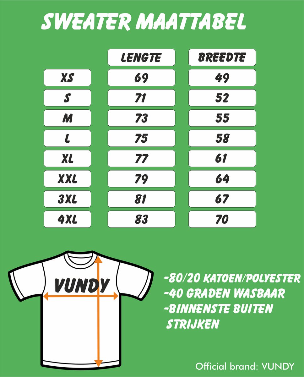 Vundy Grinch Kersttrui Unisex - Marine - Maat 4XL