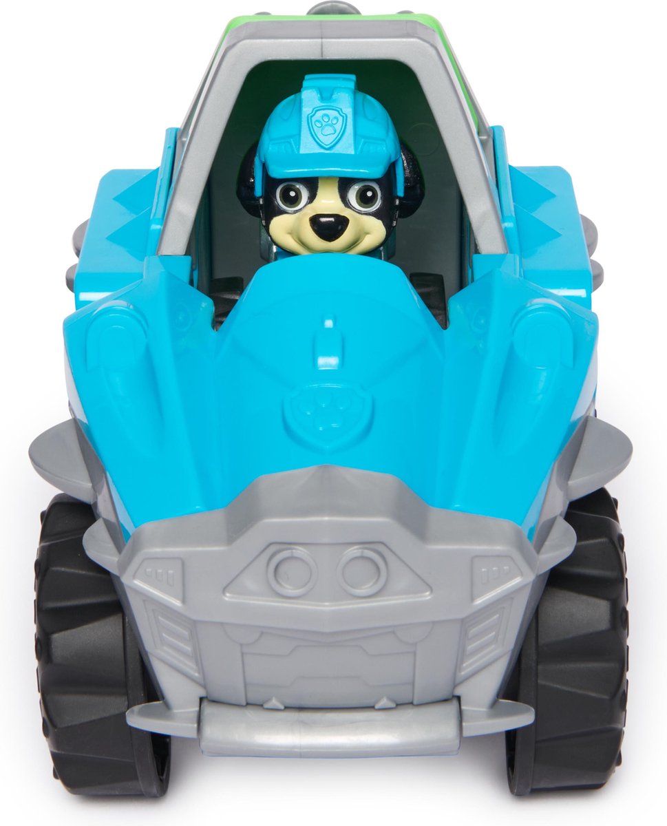 PAW Patrol Rex Voertuig en Speelfiguur - 15 cm