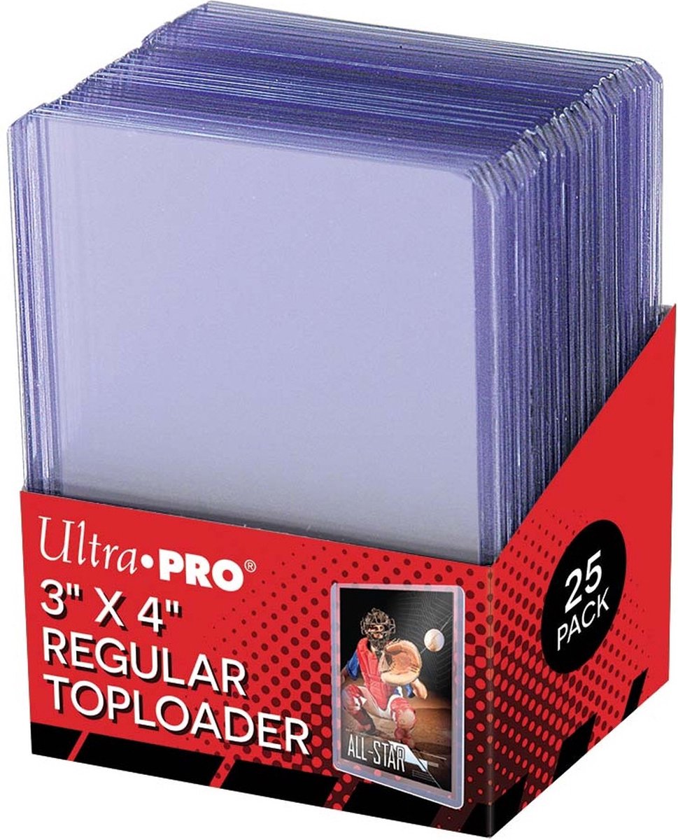 Ultrapro Kaartbeschermers - Transparante Toploaders Set van 25