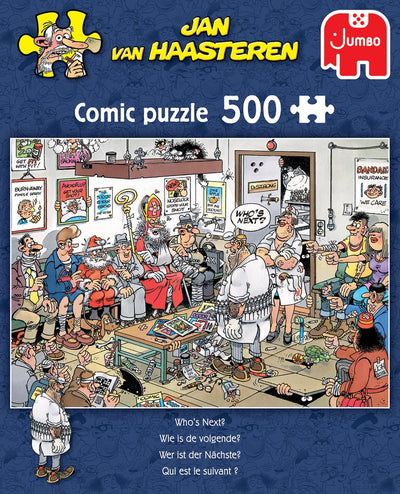 Jan van Haasteren Puzzel 500 Stukjes - Wie is Aan De Beurt?