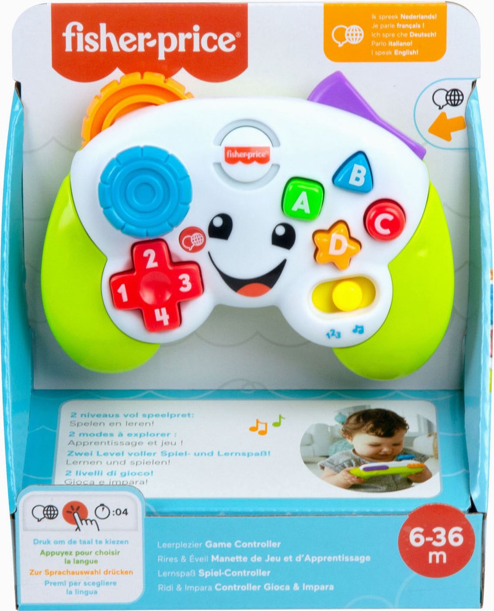 Fisher-Price Game & Learn Controller voor Peuters