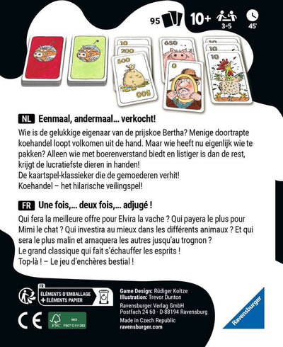 Ravensburger Tope-là Spel - Snel en Spannend Kaartspel