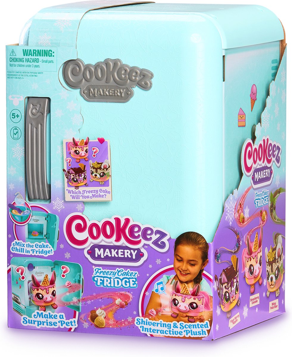 Moose Toys Cookeez Makery Freezy Cakez Interactieve Knuffel
