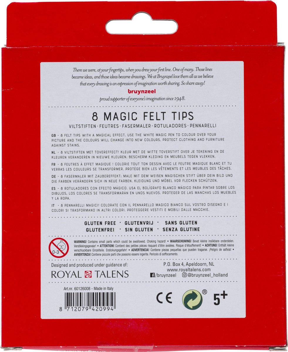 BRUYNZEEL Kids 8 Magische Stiften