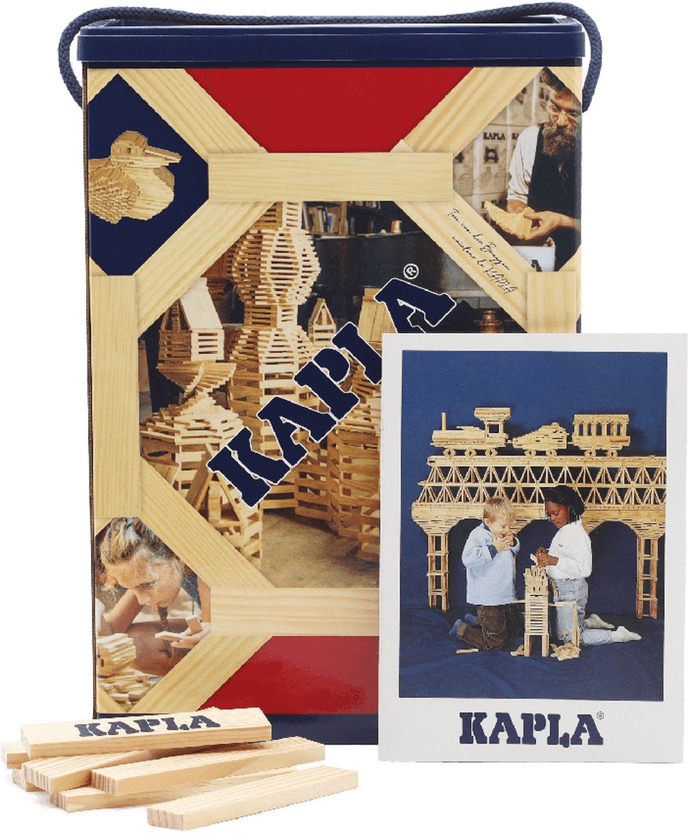 KAPLA Houten Bouwset 200 Stuks