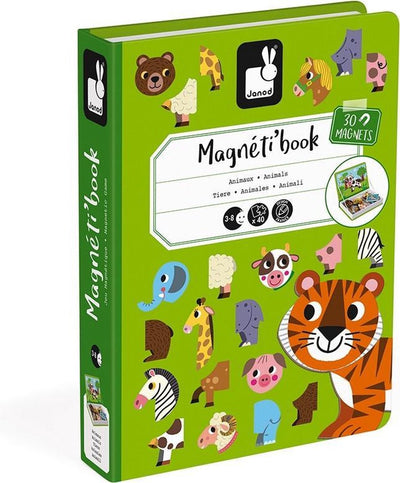 Janod Magneti'Book Dieren Puzzelspel