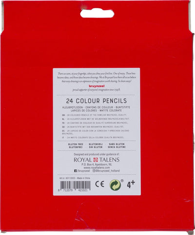 BRUYNZEEL Kids 24 Kleurpotloden voor Creatieve Kinderen